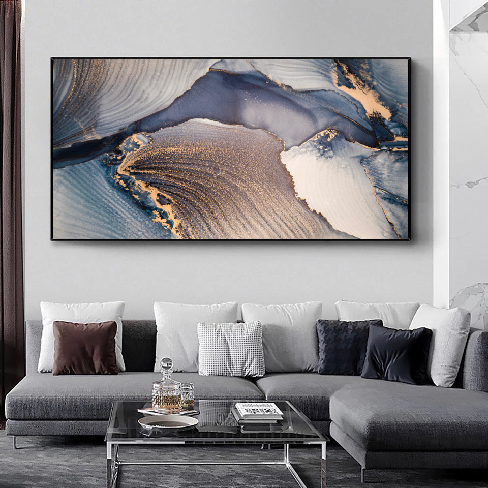 Blue Majesty Canvas
