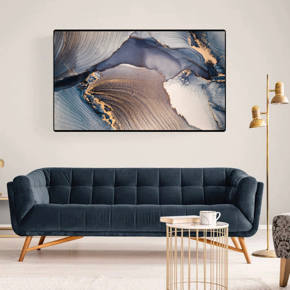 Blue Majesty Canvas
