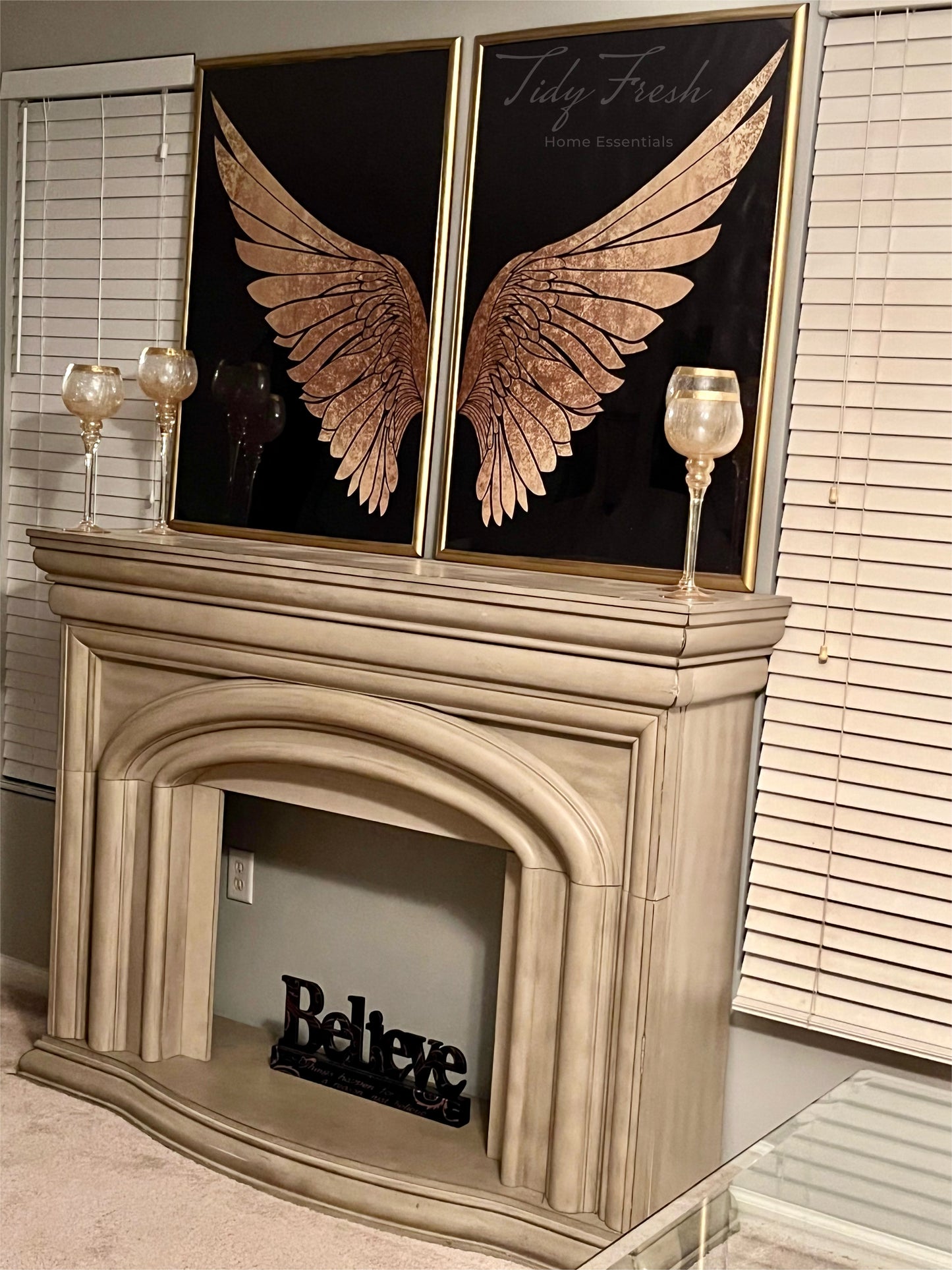 Gold Wings Canvas