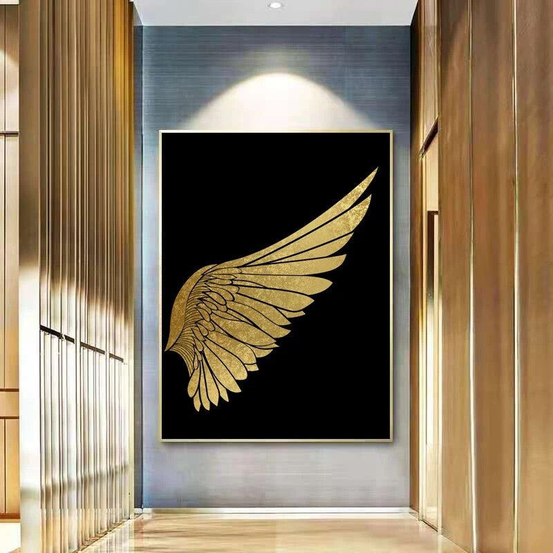 Gold Wings Canvas