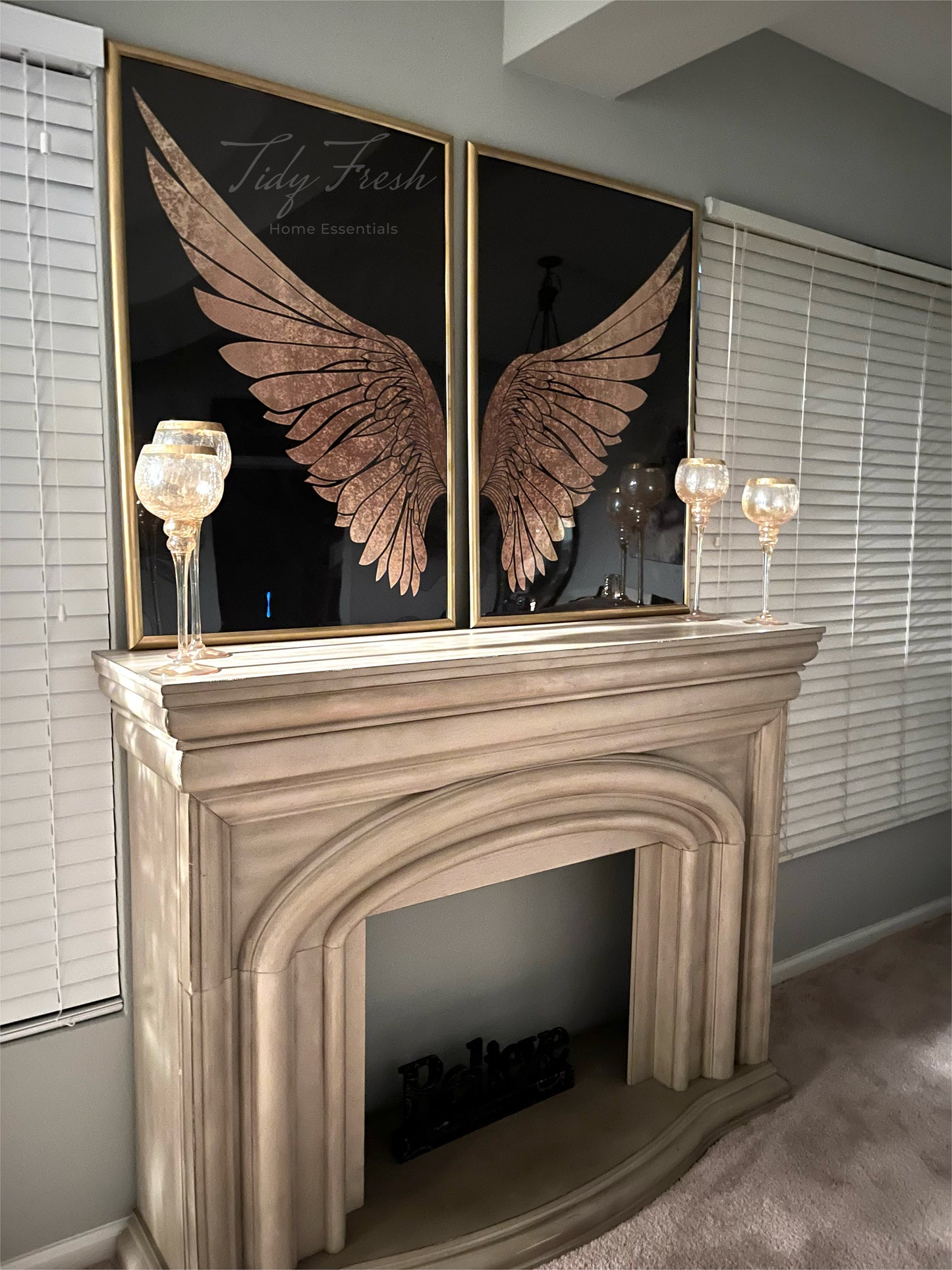 Gold Wings Canvas