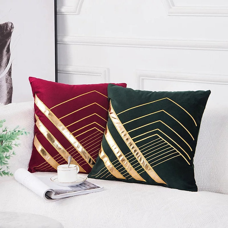Light Lux American Style Embroidered Sham