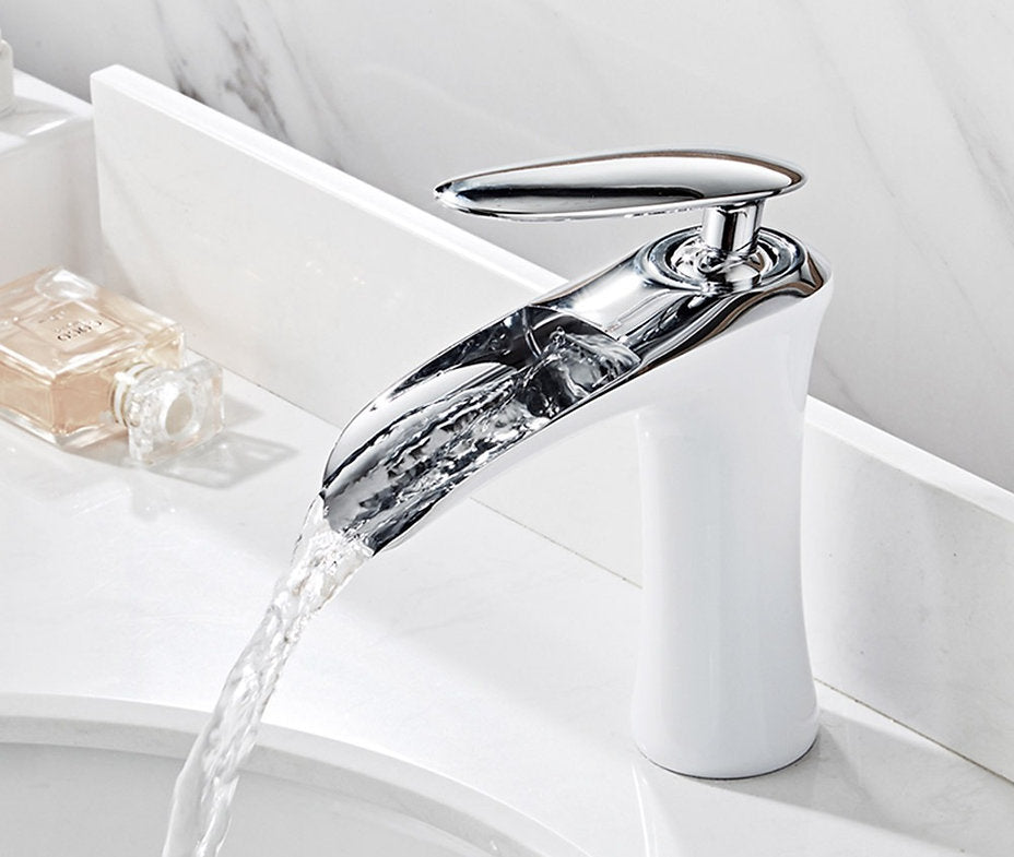 Lux Widespread Waterfall Faucet