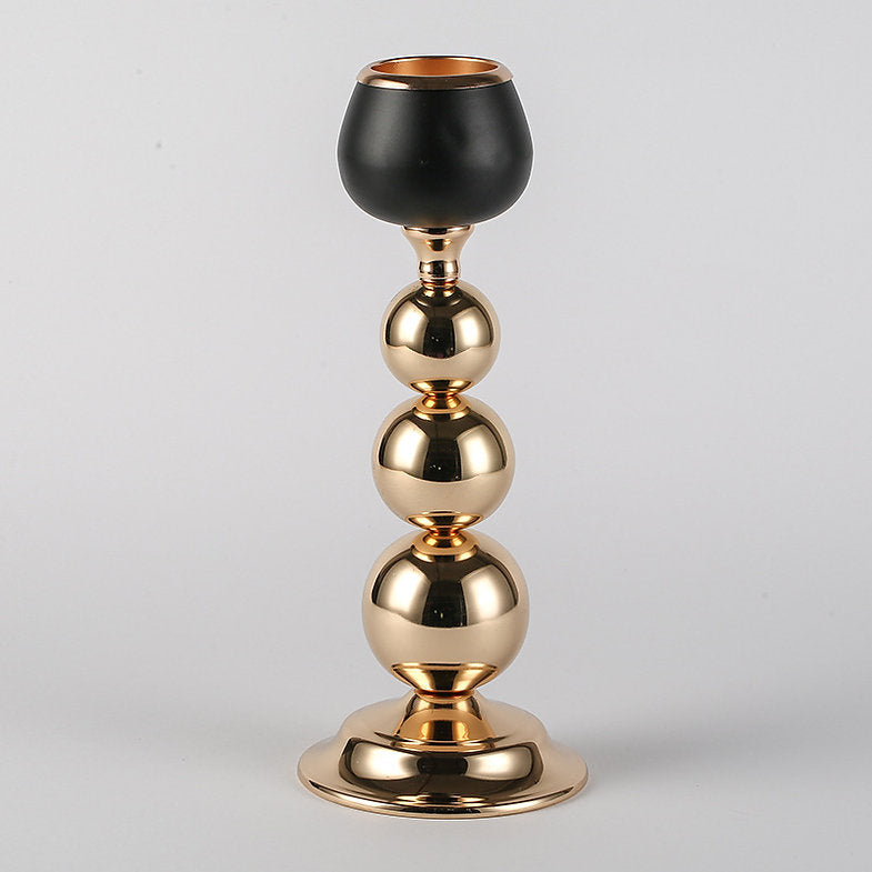 Golden Levels Candle Holder