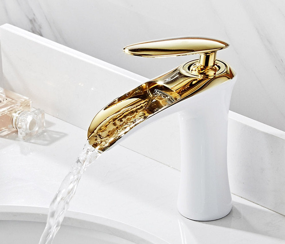 Lux Widespread Waterfall Faucet