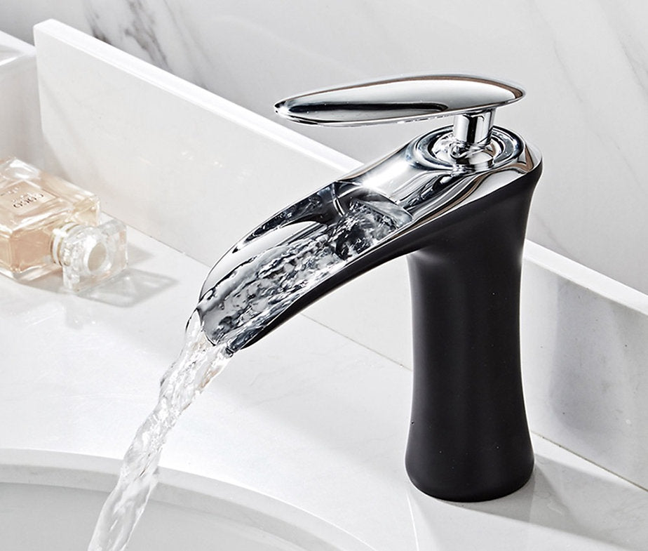 Lux Widespread Waterfall Faucet