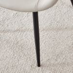 Table and chair set.42 Inch Diameter Round Tempered Glass Pandora marble patterned Dining Table - V-Shaped