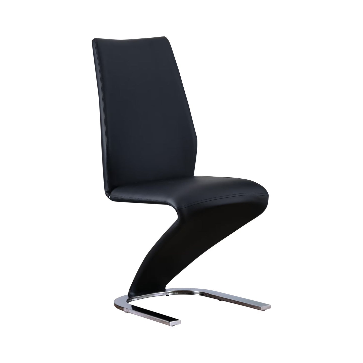 Contemporary Style Z-Shaped Chair Base 2pcs
