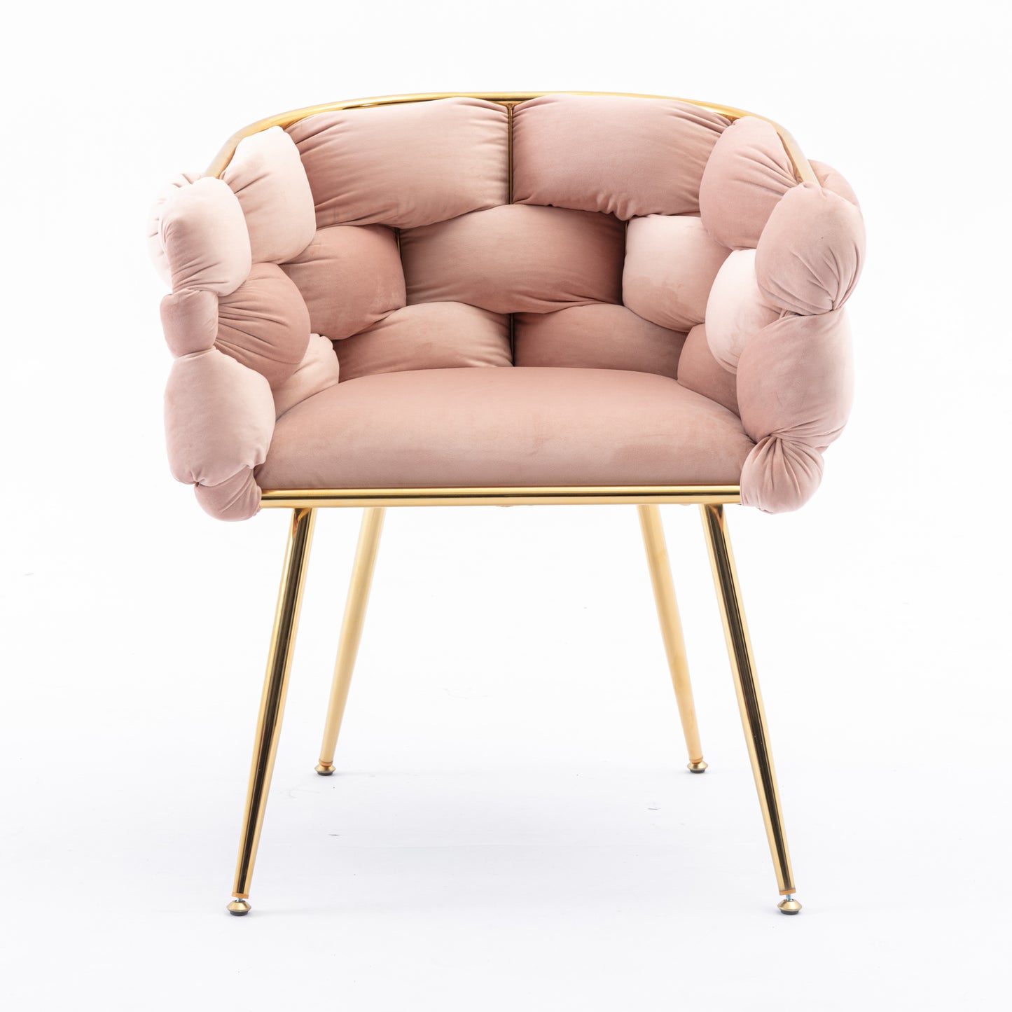 Modern Leisure Velvet Sofa Chair, set of 2