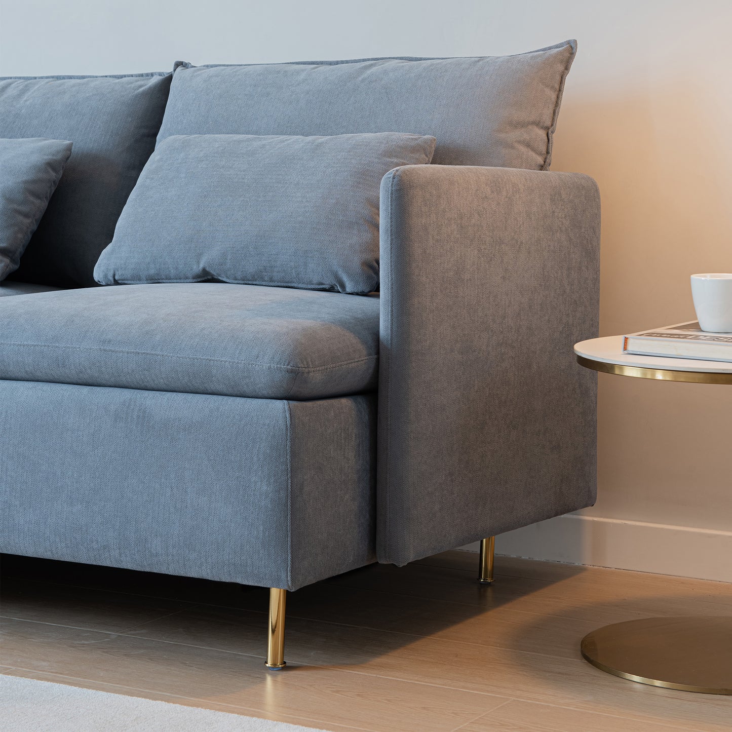Modular L-shaped Corner Sofa