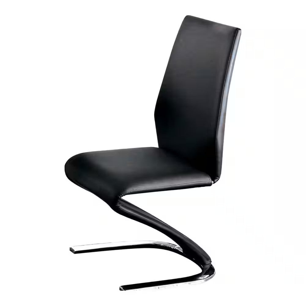 Contemporary Style Z-Shaped Chair Base 2pcs