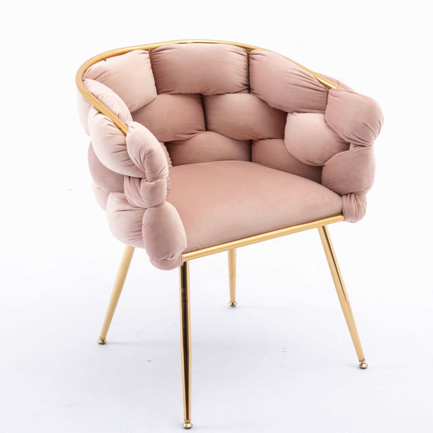 Modern Leisure Velvet Sofa Chair, set of 2