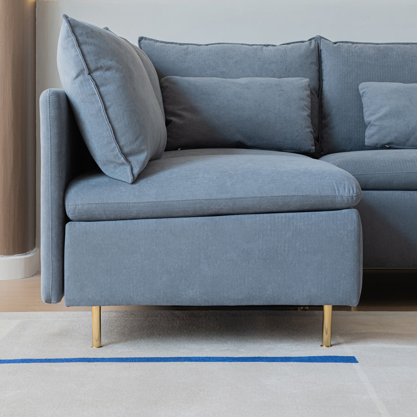 Modular L-shaped Corner Sofa
