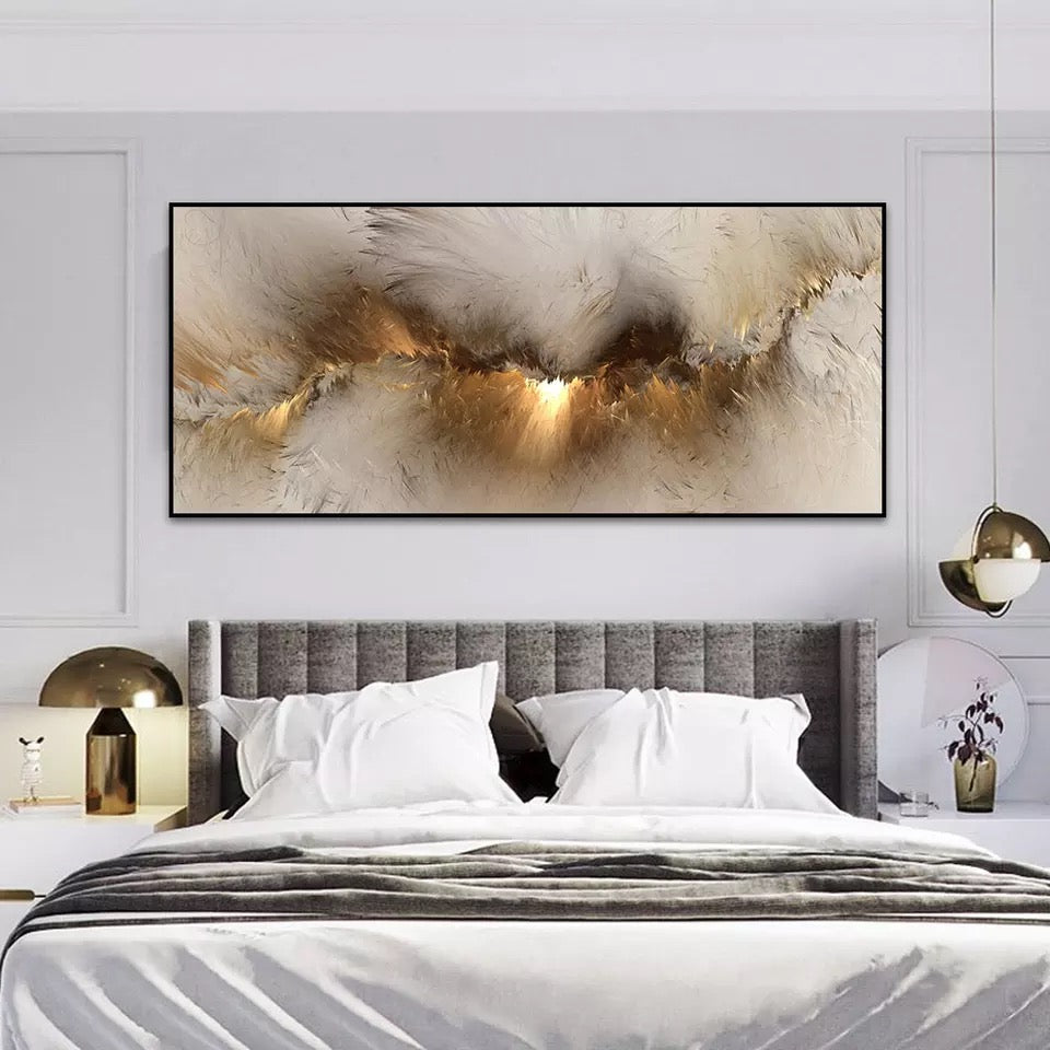 Golden Fog Canvas