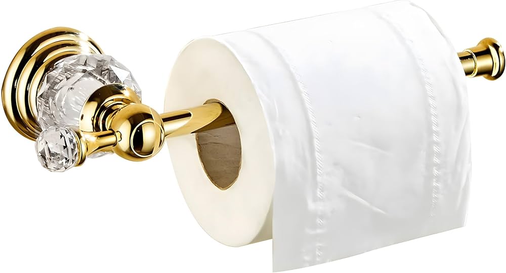 Crystal Toilet Tissue Holder