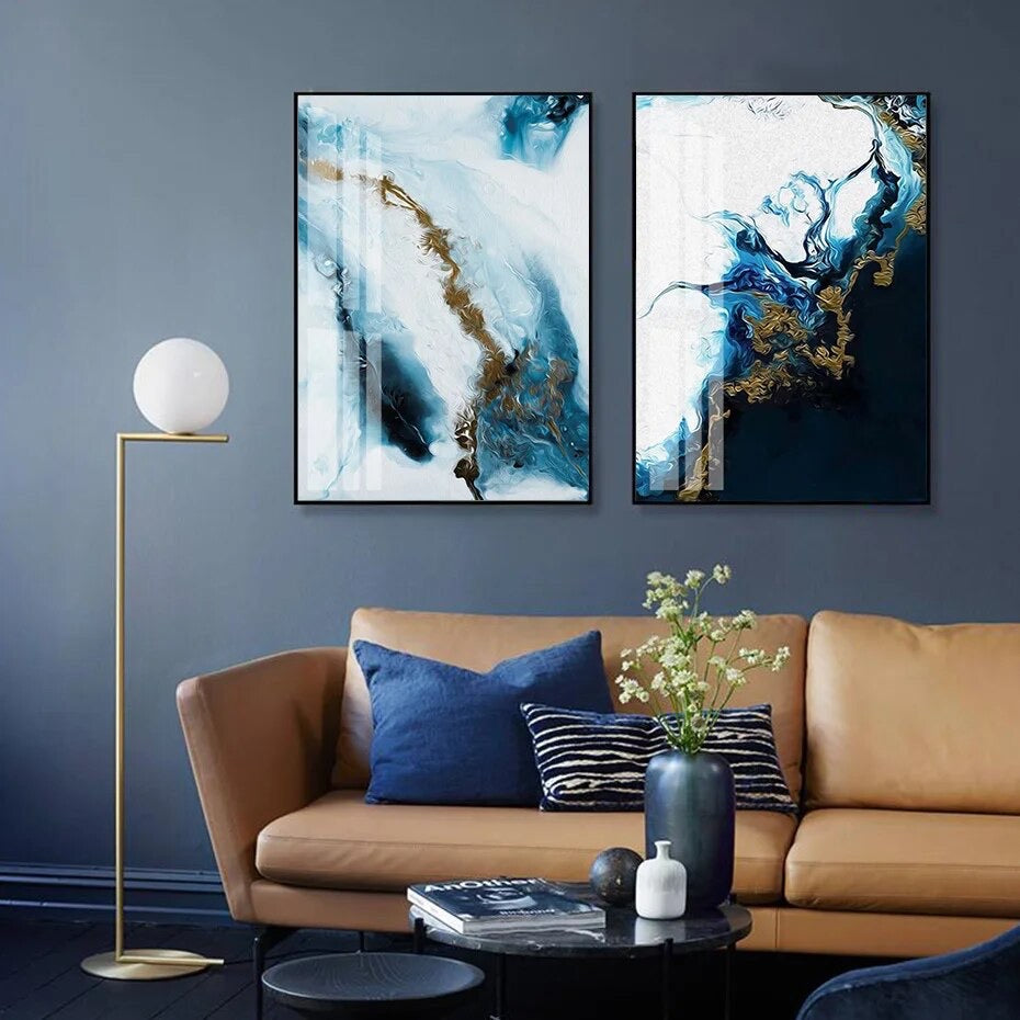 Blue Vibes Canvas