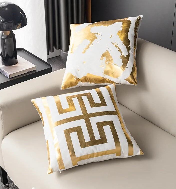 Abstract Geometric Bronzing Sham