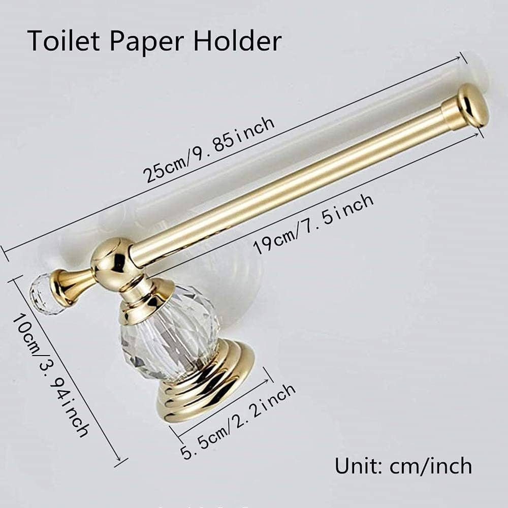 Crystal Toilet Tissue Holder