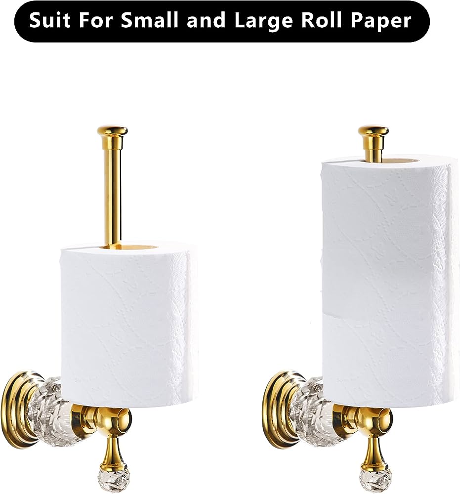 Crystal Toilet Tissue Holder