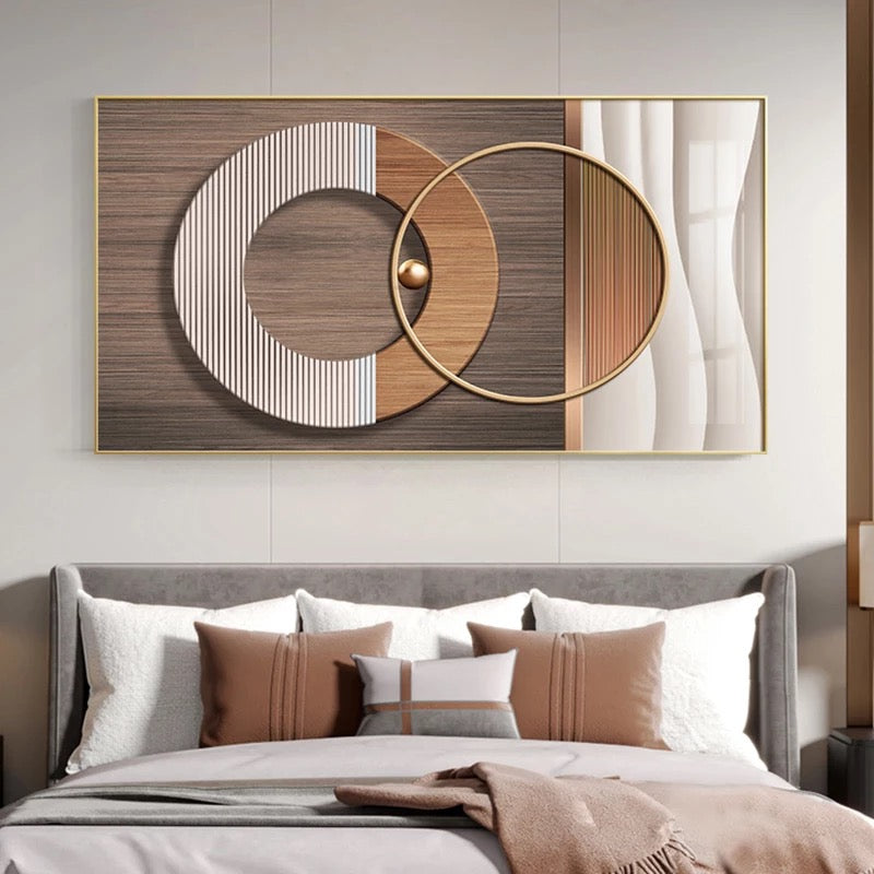 Geo Grain Canvas