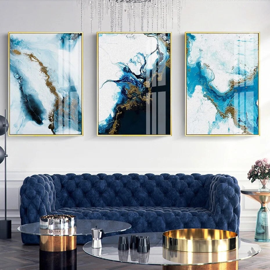 Blue Vibes Canvas