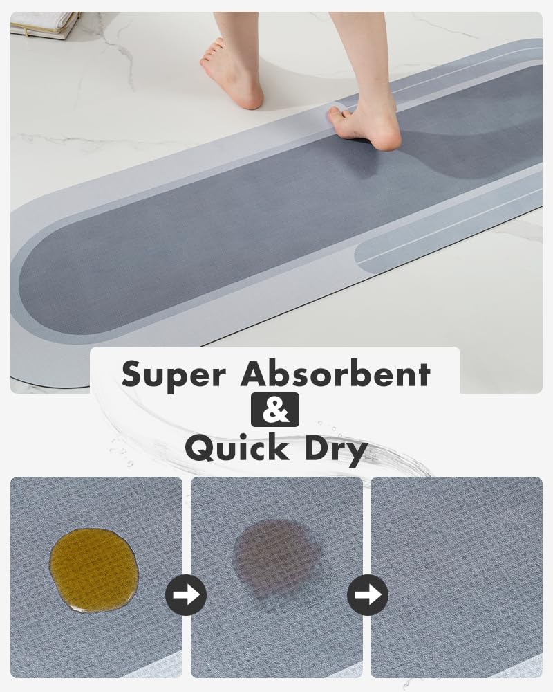 Absorbent Non Slip Quick Dry Bathmat