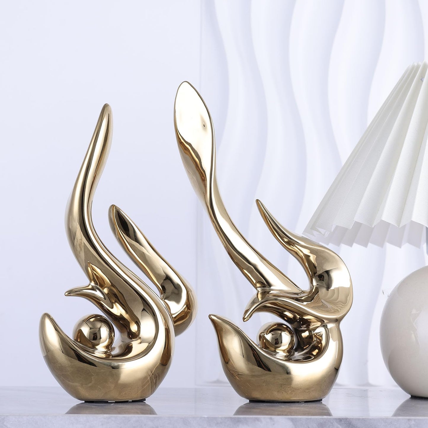 Abstract  Porcelain Accent