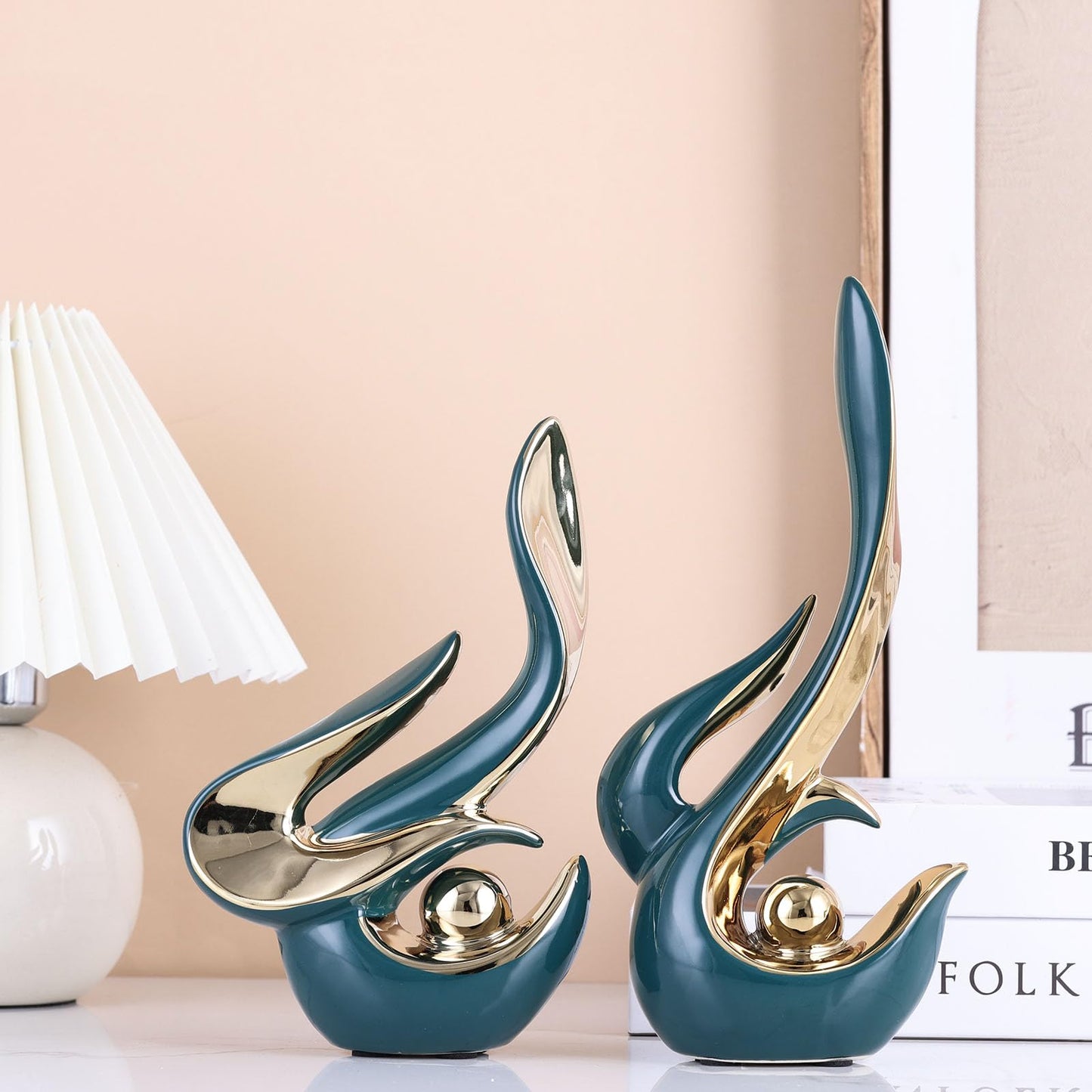 Abstract  Porcelain Accent
