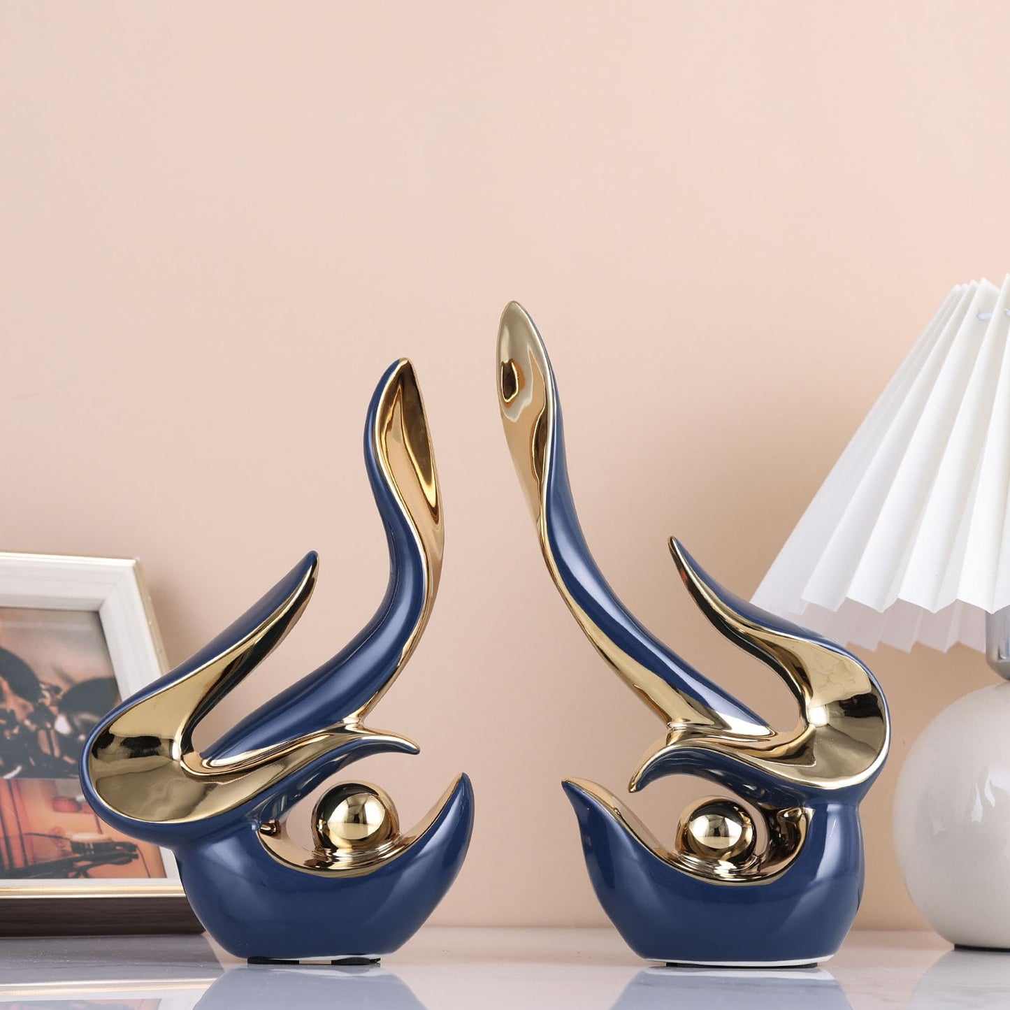 Abstract  Porcelain Accent