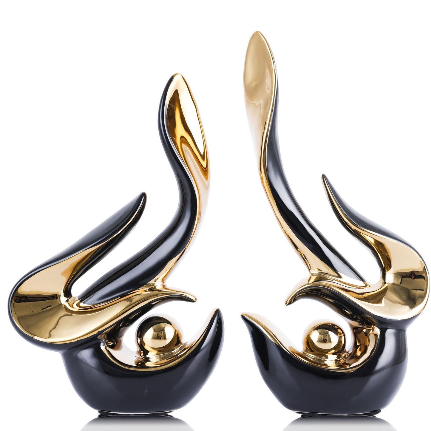 Abstract  Porcelain Accent