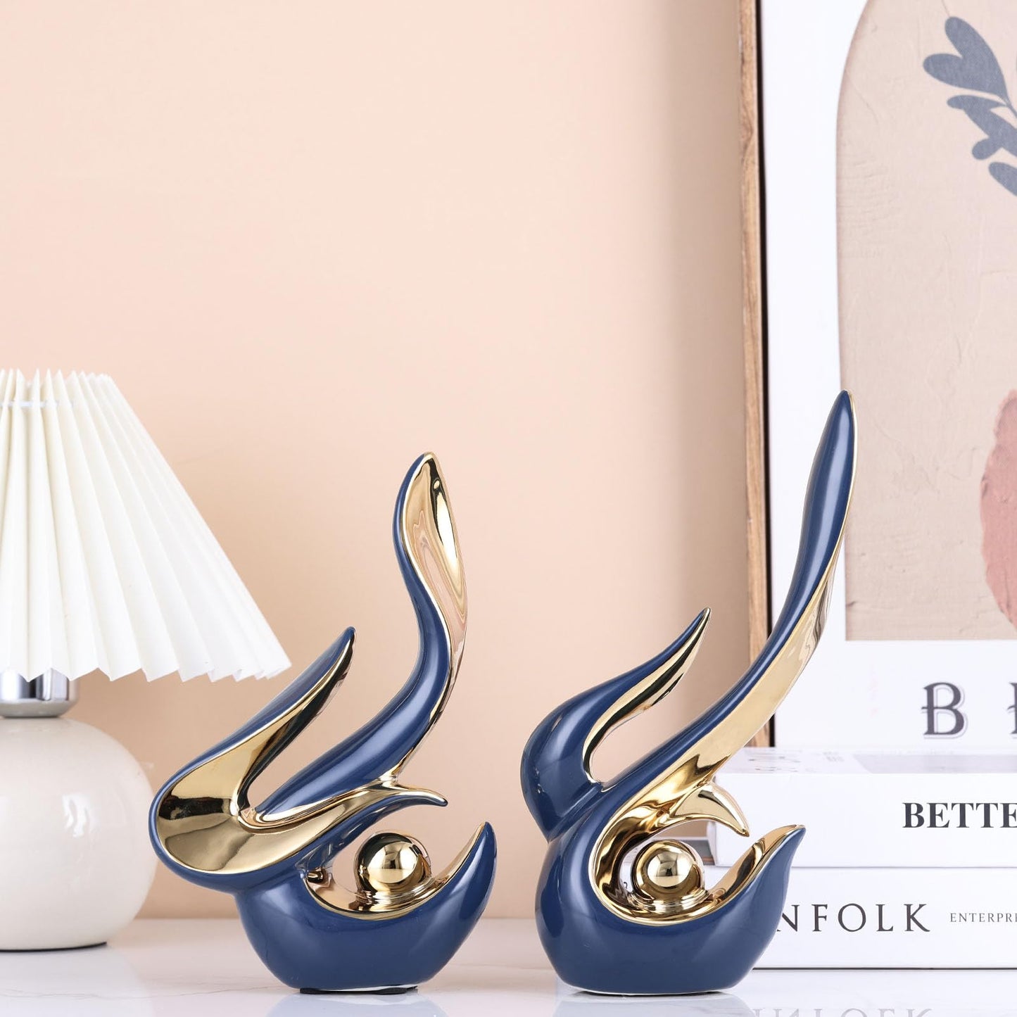 Abstract  Porcelain Accent