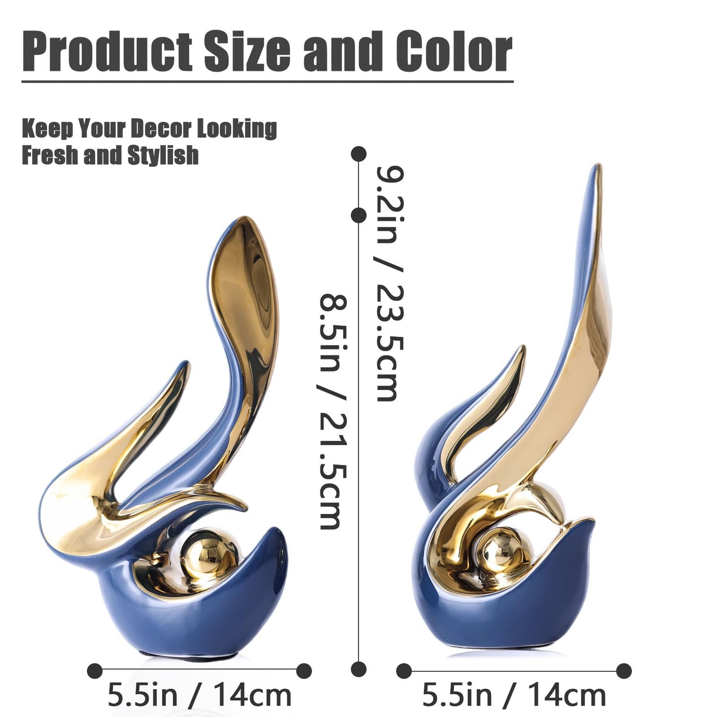 Abstract  Porcelain Accent
