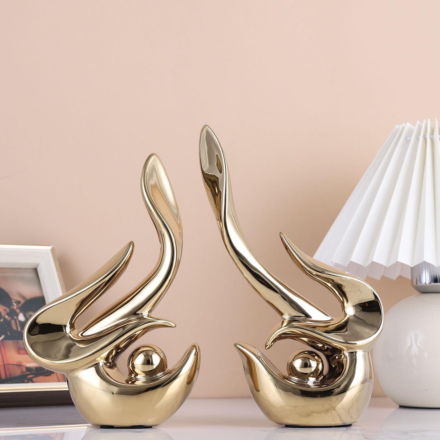 Abstract  Porcelain Accent