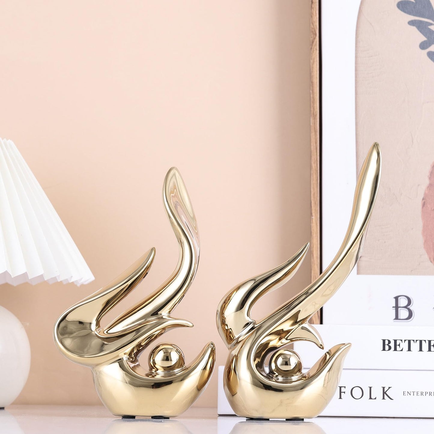 Abstract  Porcelain Accent