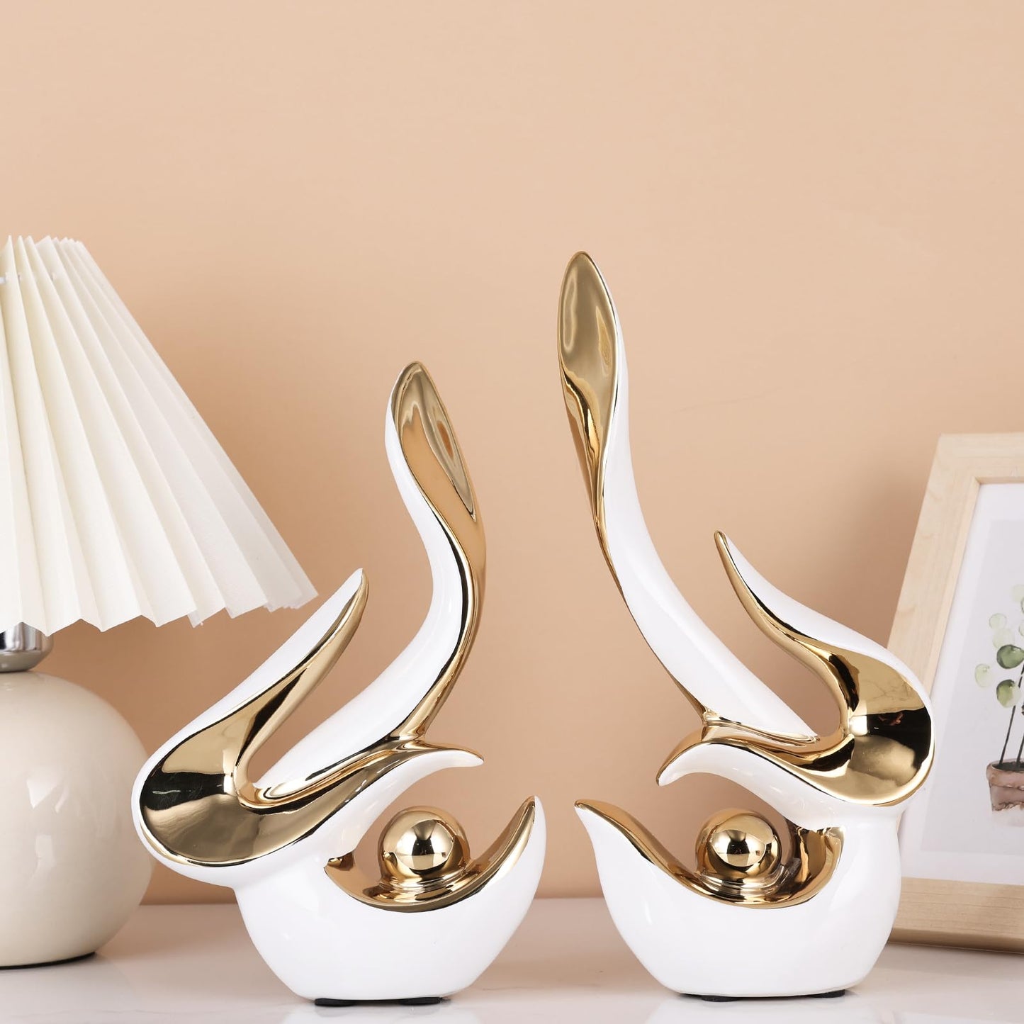 Abstract  Porcelain Accent