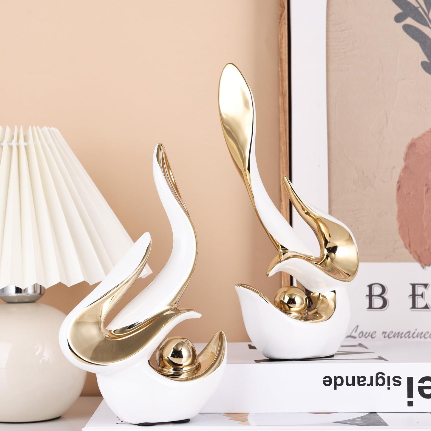 Abstract  Porcelain Accent