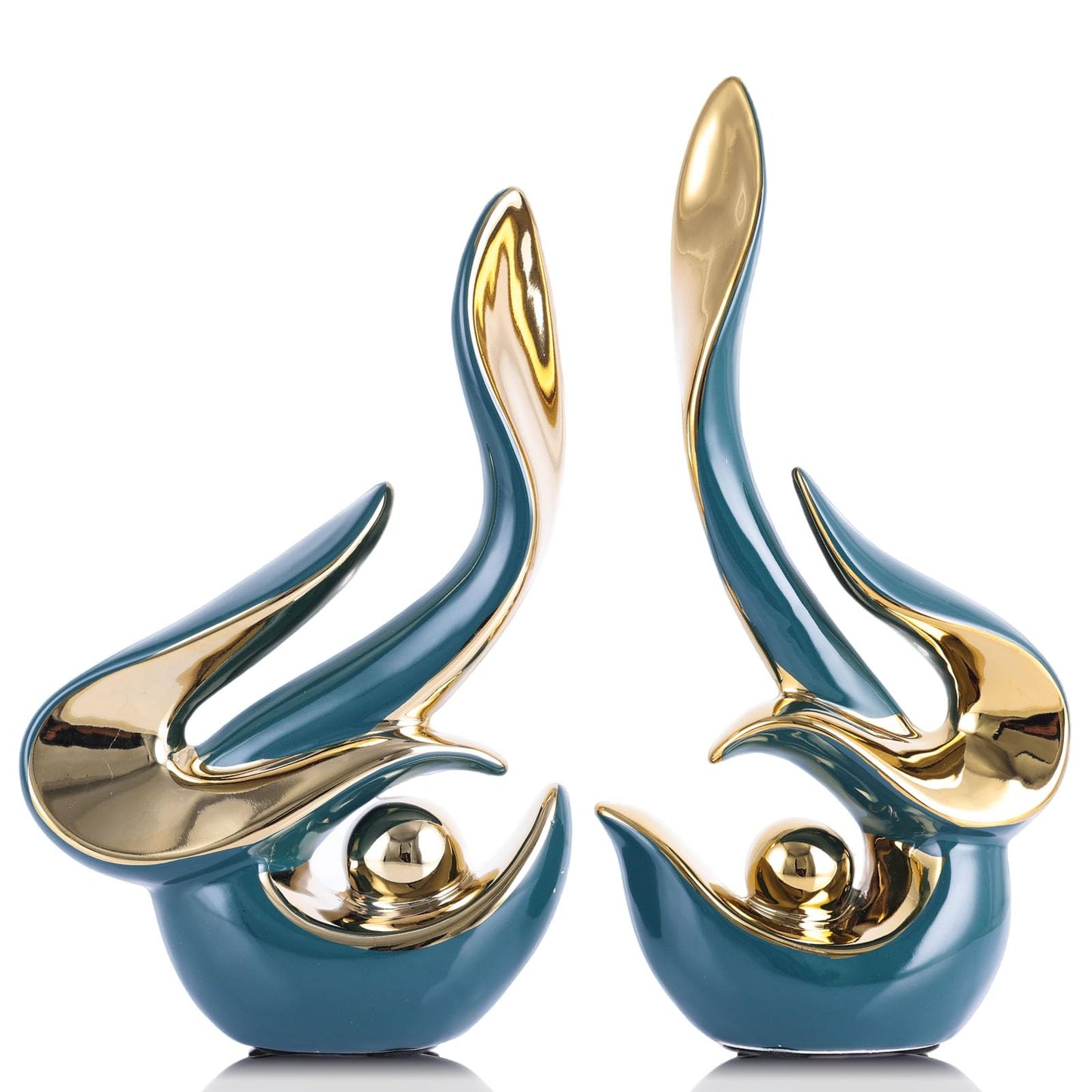 Abstract  Porcelain Accent