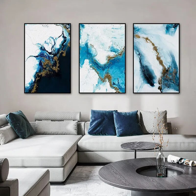 Blue Vibes Canvas