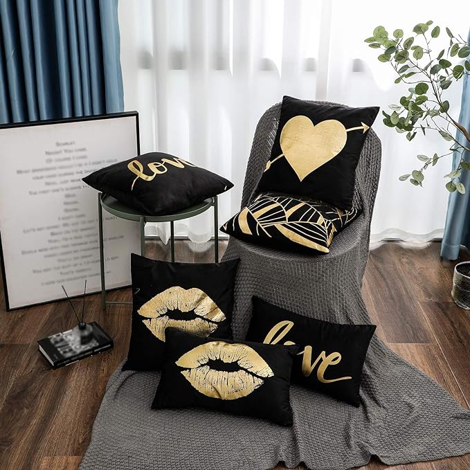 Glam Gold Pillow Sham Set, 4pc