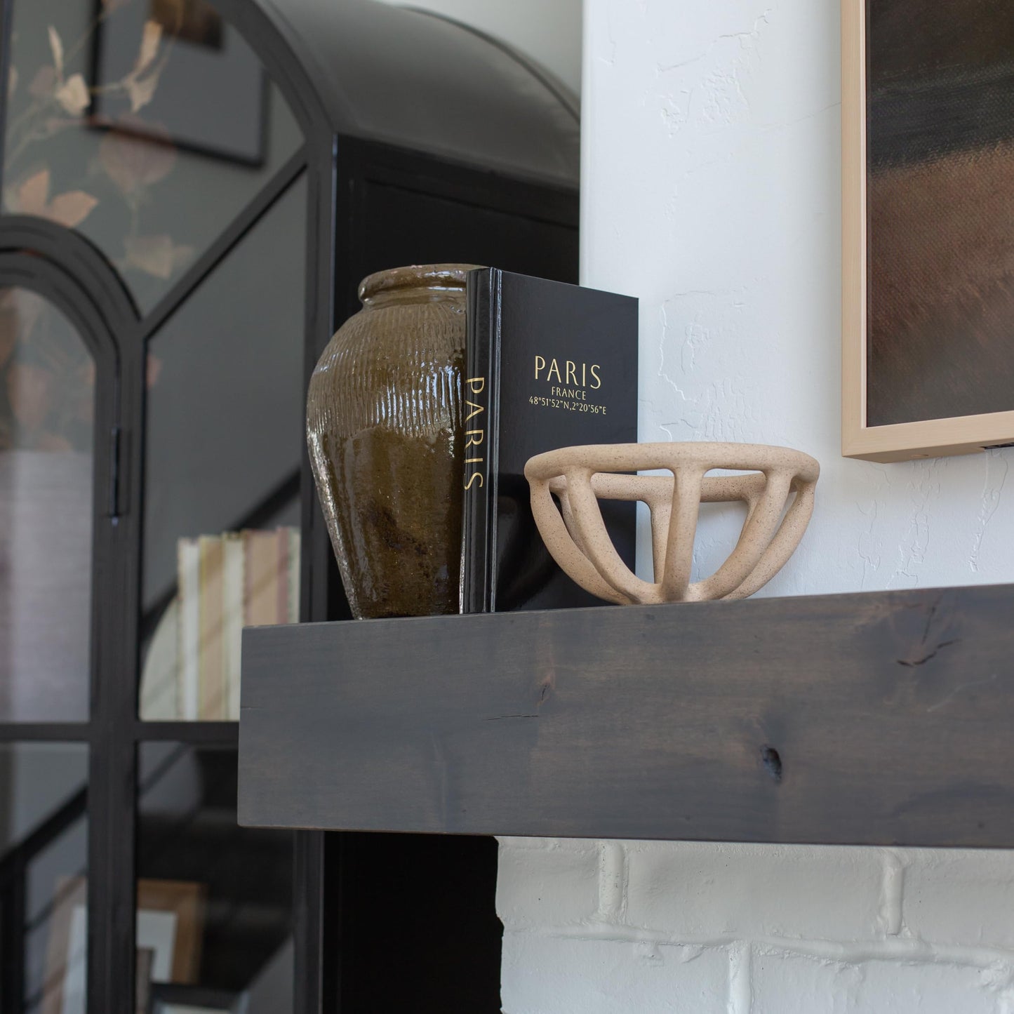 Fashion Decorative Books, Set of 3 (Black and Gold)