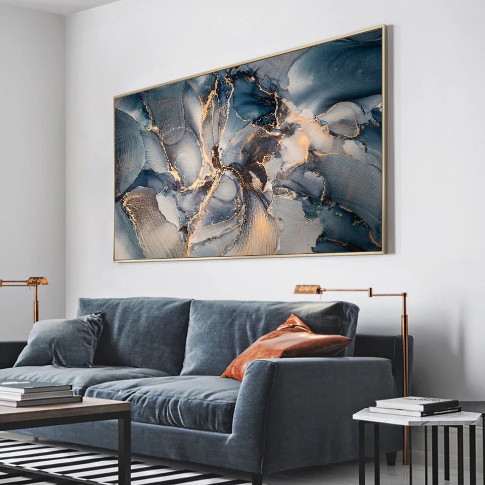 Blue Dream Cloud Canvas