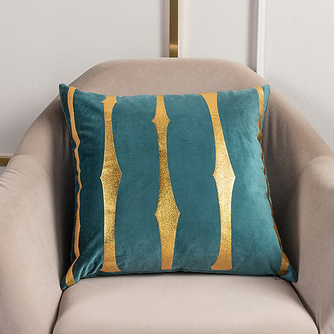 Golden Stroke Pillow Sham