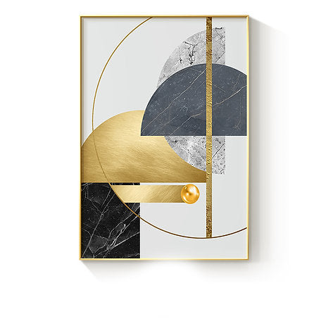 Geo Moon Canvas