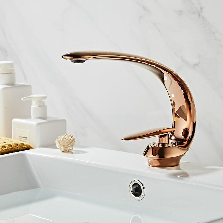 Curve Design Single Handle Faucet