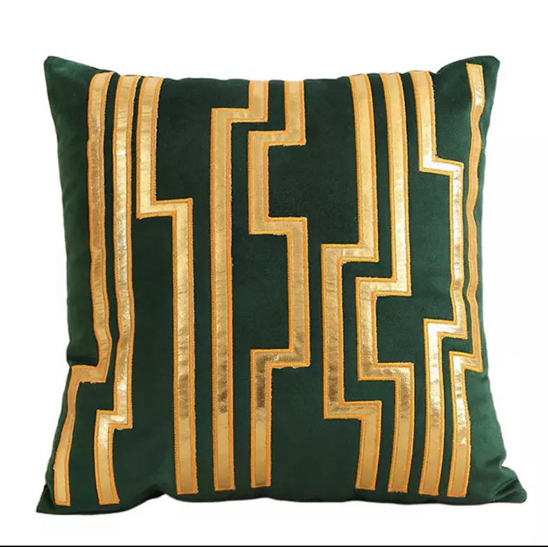 Exquisite Lines Bronzing Pillow Sham