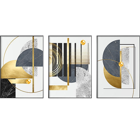 Geo Moon Canvas