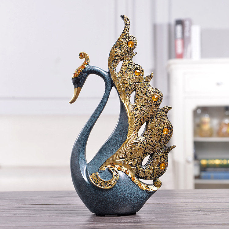 Swan Couple Decor