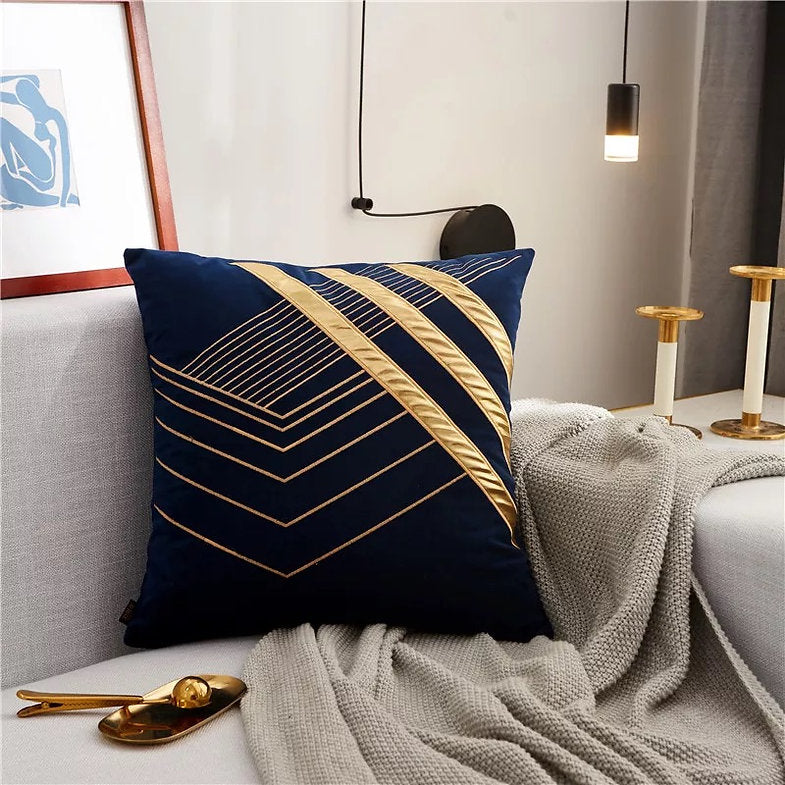 Light Lux American Style Embroidered Sham