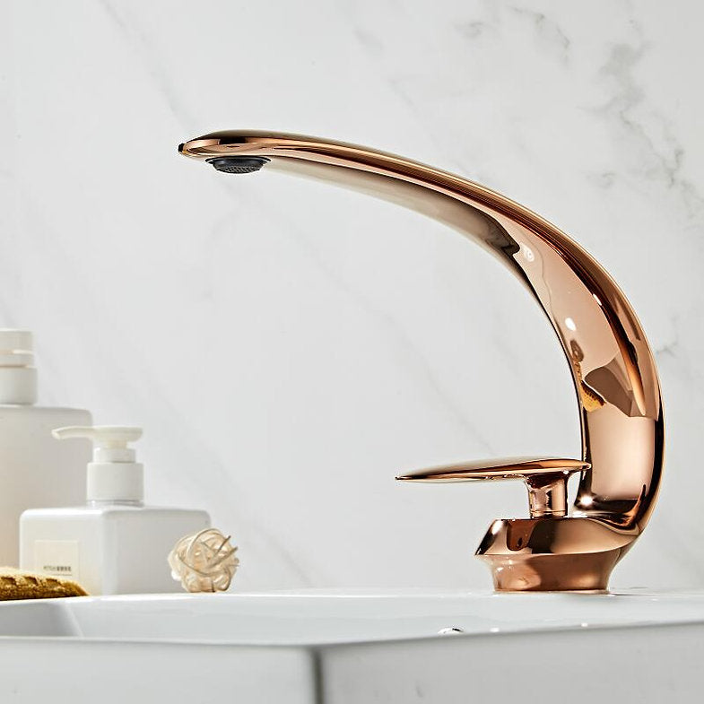 Curve Design Single Handle Faucet