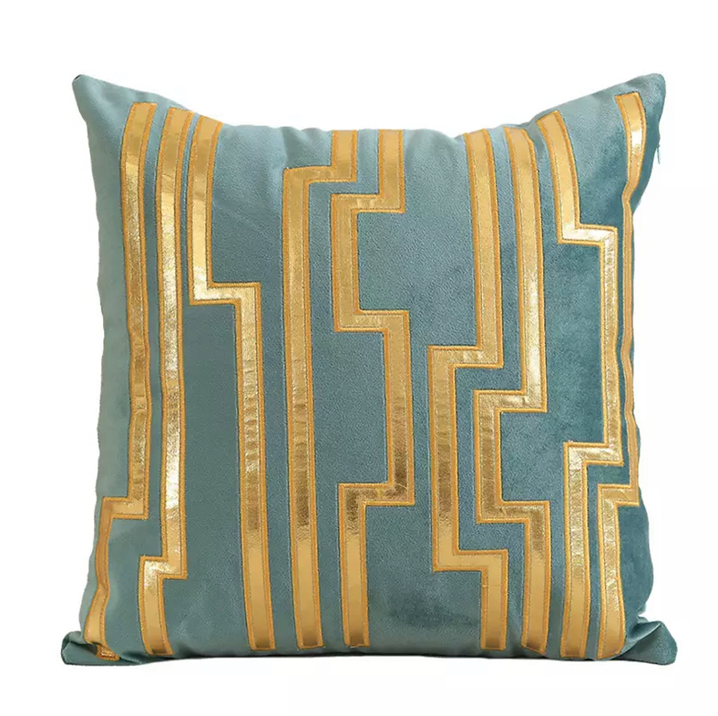 Exquisite Lines Bronzing Pillow Sham